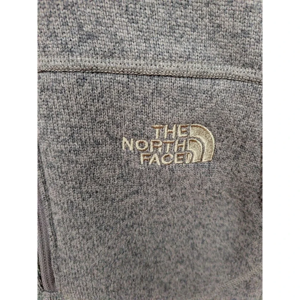 The North Face Gordon Lyons Fleece Vest Medium Heather Green Brown Olive 2017